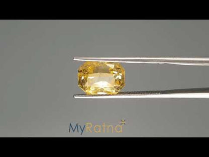 Yellow Sapphire - 6.54 Carats (Pukhraj - 7.13 Ratti)