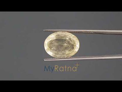 Yellow Sapphire - 8.58 Carats (Pukhraj - 9.35 Ratti)