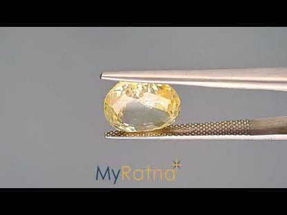 Yellow Sapphire - 5.37 Carats (Pukhraj - 5.85 Ratti)