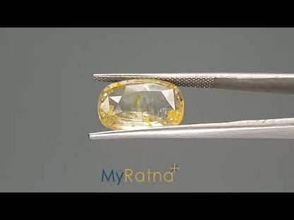 Yellow Sapphire - 7.32 Carats (Pukhraj - 7.98 Ratti)