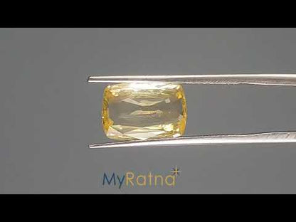 Yellow Sapphire - 4.61 Carats (Pukhraj - 5.02 Ratti)