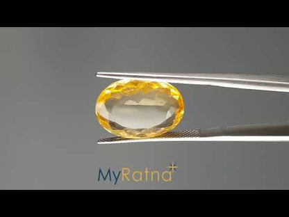 Citrine - 10.59 Carats (Sunela - 11.54 Ratti)
