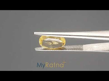 Yellow Sapphire - 4.40 Carats (Pukhraj - 4.80 Ratti)