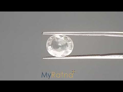 White Zircon (Jarkan) - 4.58 Carats
