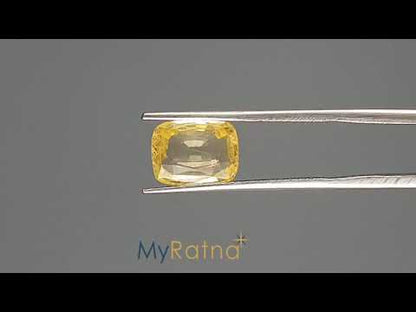 Yellow Sapphire - 3.64 Carats (Pukhraj - 3.97 Ratti)