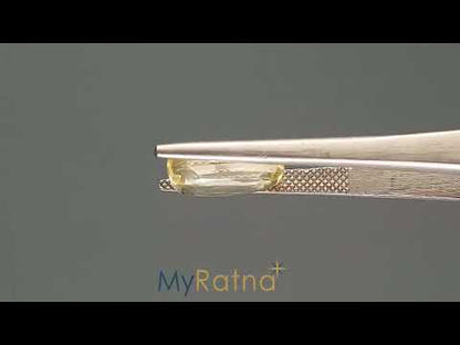 Yellow Sapphire - 4.69 Carats (Pukhraj - 5.11 Ratti)