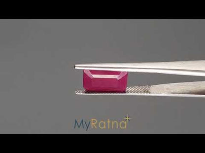 Ruby - 5.65 Carats (Manik - 6.16 Ratti)