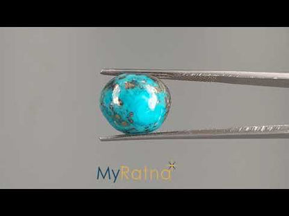 Turquoise - 9.54 Carats ( Firoza - 10.40 Ratti )
