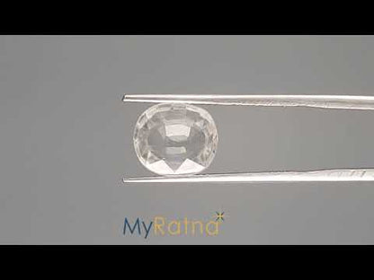 White Zircon (Jarkan) - 4.54 Carats
