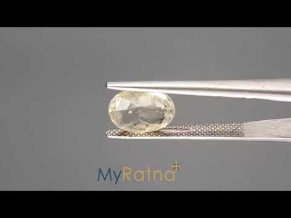 Yellow Sapphire - 3.70 Carats (Pukhraj - 4.03 Ratti)