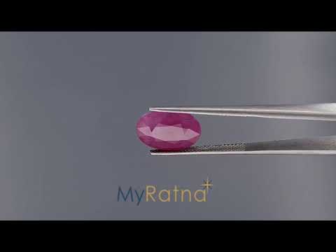 Ruby - 6.14 Carats (Manik - 6.69 Ratti)