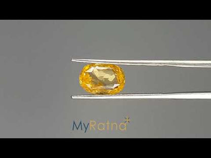 Yellow Sapphire (Pukhraj) - 3.92 Carats