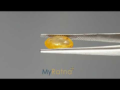 Yellow Sapphire (Pukhraj) - 3.19 Carats