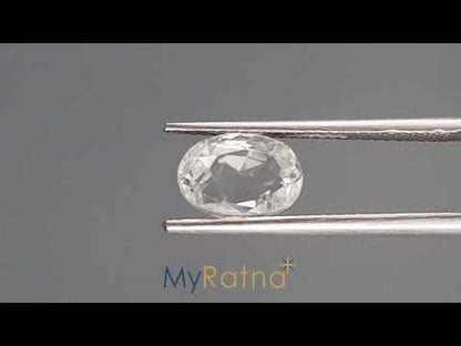 White Zircon (Jarkan) - 3.19 Carats