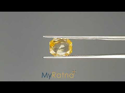 Yellow Sapphire (Pukhraj) - 3.35 Carats