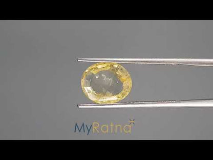 Yellow Sapphire (Pukhraj) - 3.67 Carats