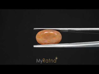 Fire Opal - 4.63 Carats (Dudhiya Pathar - 5.05 Ratti)