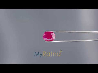 Ruby - 6.26 Carats (Manik - 6.82 Ratti)