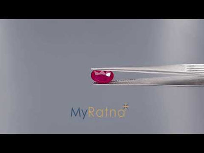 Ruby - 5.87 Carats (Manik - 6.40 Ratti)