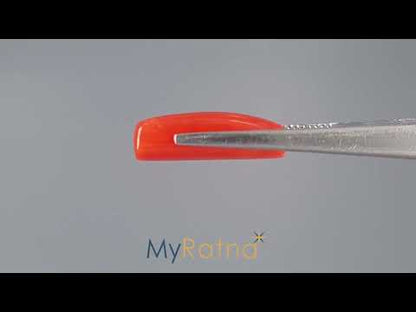 Red Coral (Moonga) - 6.93 Carats
