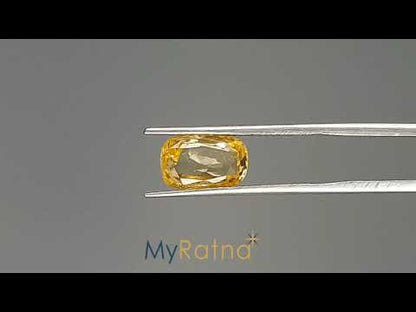 Yellow Sapphire - 4.30 Carats (Pukhraj - 4.69 Ratti)