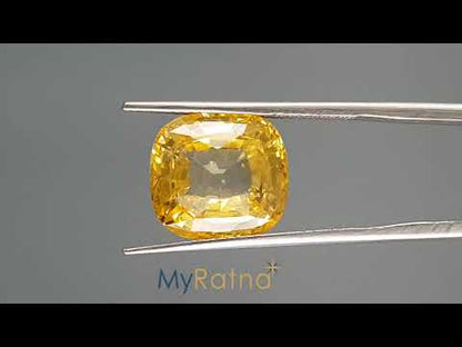 Yellow Sapphire - 9.57 Carats (Pukhraj - 10.43 Ratti)