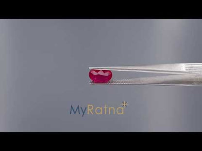 Ruby - 6.09 Carats (Manik - 6.64 Ratti)