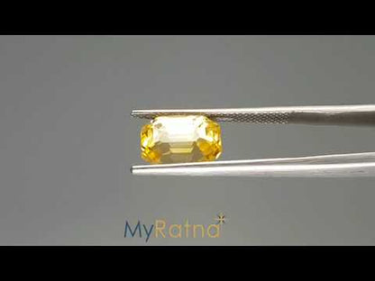 Yellow Sapphire - 5.13 Carats (Pukhraj - 5.59 Ratti)