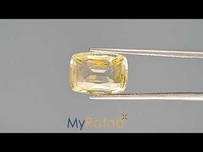 Yellow Sapphire - 5.37 Carats (Pukhraj - 5.85 Ratti)