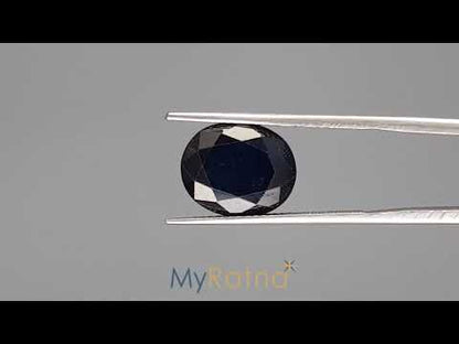 Blue Sapphire - 6.86 Carats (Neelam - 7.48 Ratti)