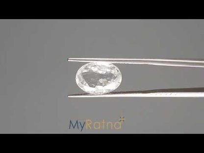 White Zircon - 7.47 Carats (Jarkan - 8.14 Ratti)