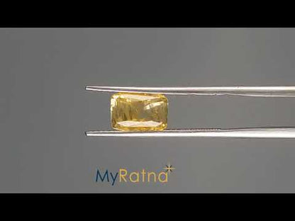 Yellow Sapphire - 2.69 Carats (Pukhraj - 2.93 Ratti)