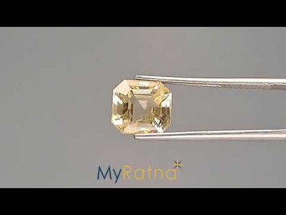 Yellow Sapphire - 4.04 Carats (Pukhraj - 4.40 Ratti)