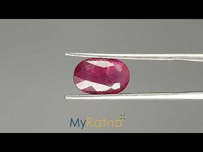 Ruby - 2.79 Carats (Manik - 3.04 Ratti)
