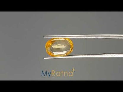 Yellow Sapphire - 4.35 Carats (Pukhraj - 4.74 Ratti)