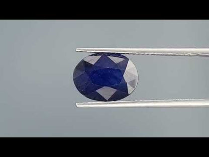 Blue Sapphire (Neelam) - 4.35 Carats