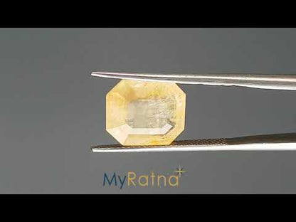 Yellow Sapphire - 6.81 Carats (Pukhraj - 7.42 Ratti)