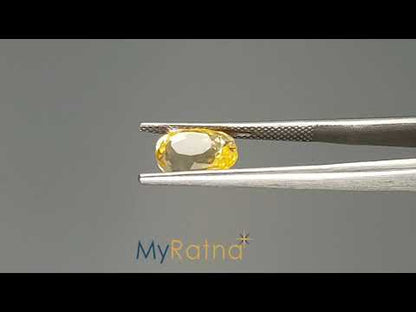 Yellow Sapphire - 4.02 Carats (Pukhraj - 4.38 Ratti)