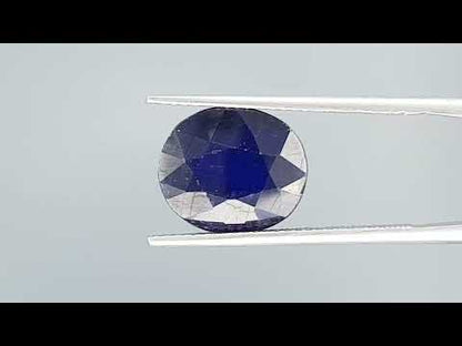 Blue Sapphire (Neelam) - 6.35 Carats