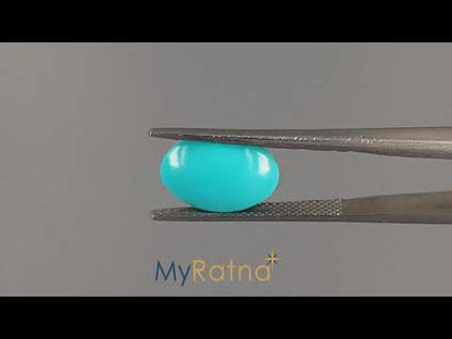 Turquoise - 3.56 Carats ( Firoza - 3.88 Ratti )