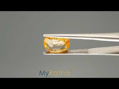 Yellow Sapphire - 6.01 Carats (Pukhraj - 6.55 Ratti)