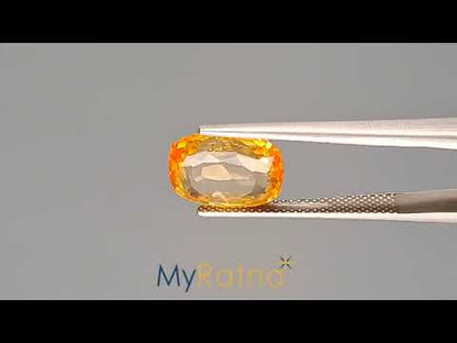 Yellow Sapphire - 5.52 Carats (Pukhraj - 6.02 Ratti)