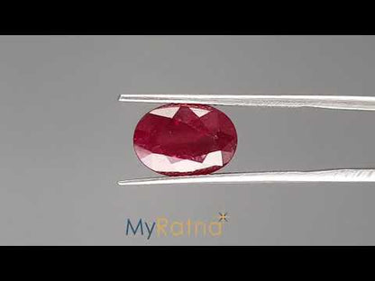 Ruby - 3.68 Carats (Manik - 4.01 Ratti)