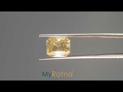 Yellow Sapphire - 3.50 Carats (Pukhraj - 3.82 Ratti)