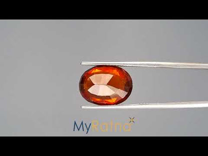 Hessonite - 8.41 Carats (Gomed - 9.17 Ratti)