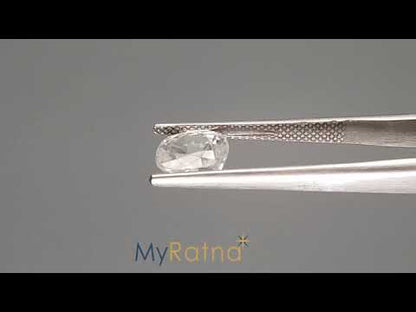 White Zircon (Jarkan) - 3.21 Carats