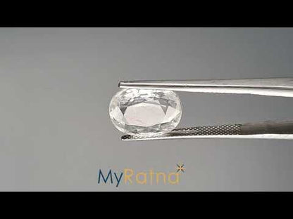 White Zircon - 9.59 Carats (Jarkan - 10.45 Ratti)
