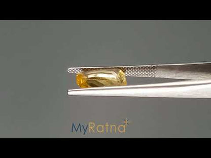 Yellow Sapphire - 4.06 Carats (Pukhraj - 4.43 Ratti)
