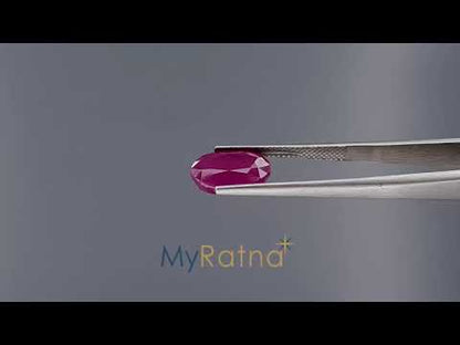 Ruby - 6.21 Carats (Manik - 6.77 Ratti)