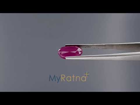 Ruby - 6.21 Carats (Manik - 6.77 Ratti)